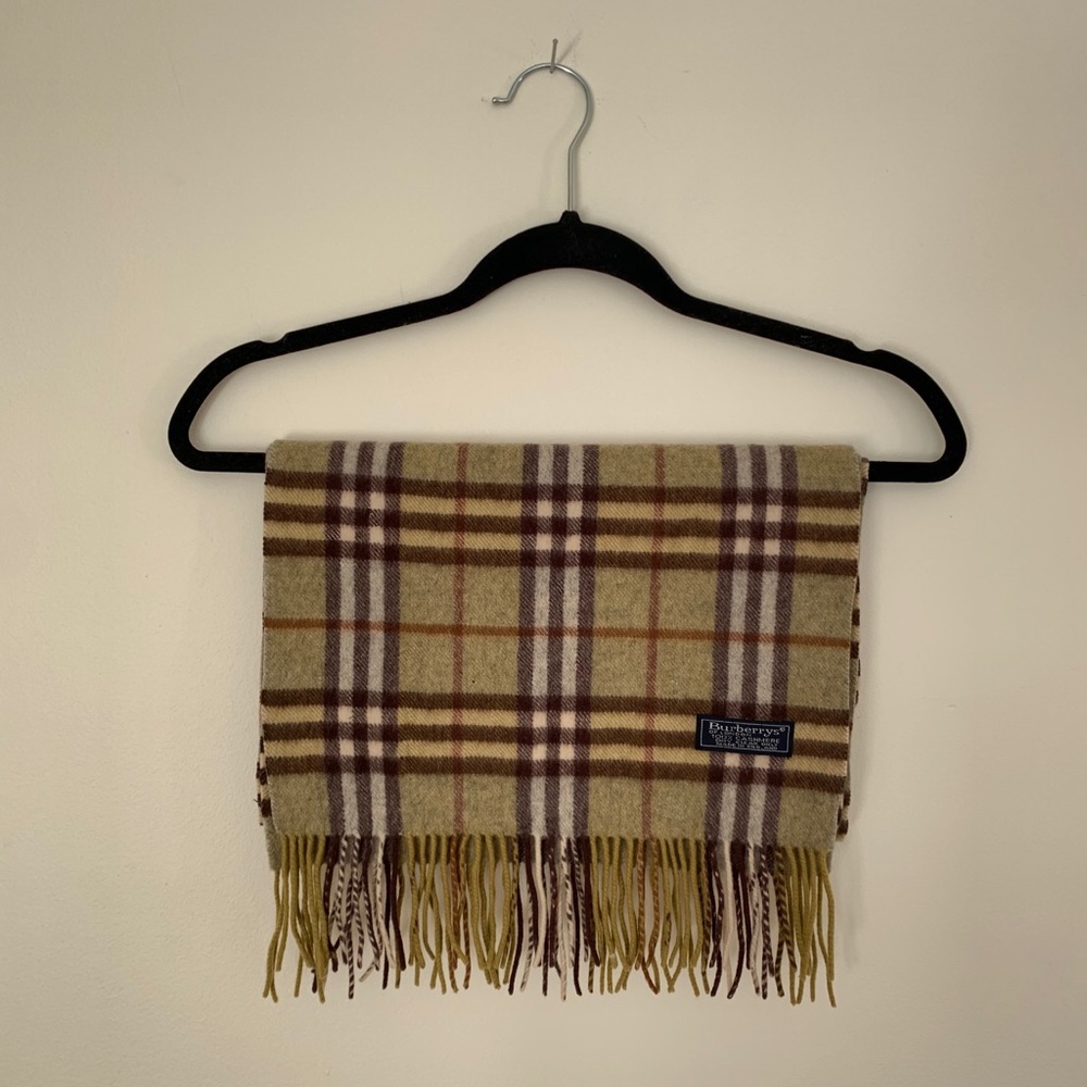 Vintage Burberry scarf